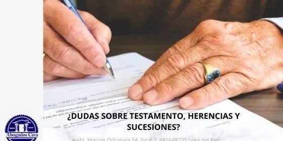 dudas herencia