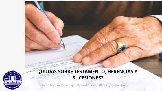 dudas herencia
