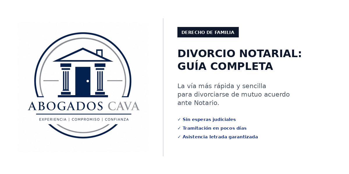DIVORCIO NOTARIAL